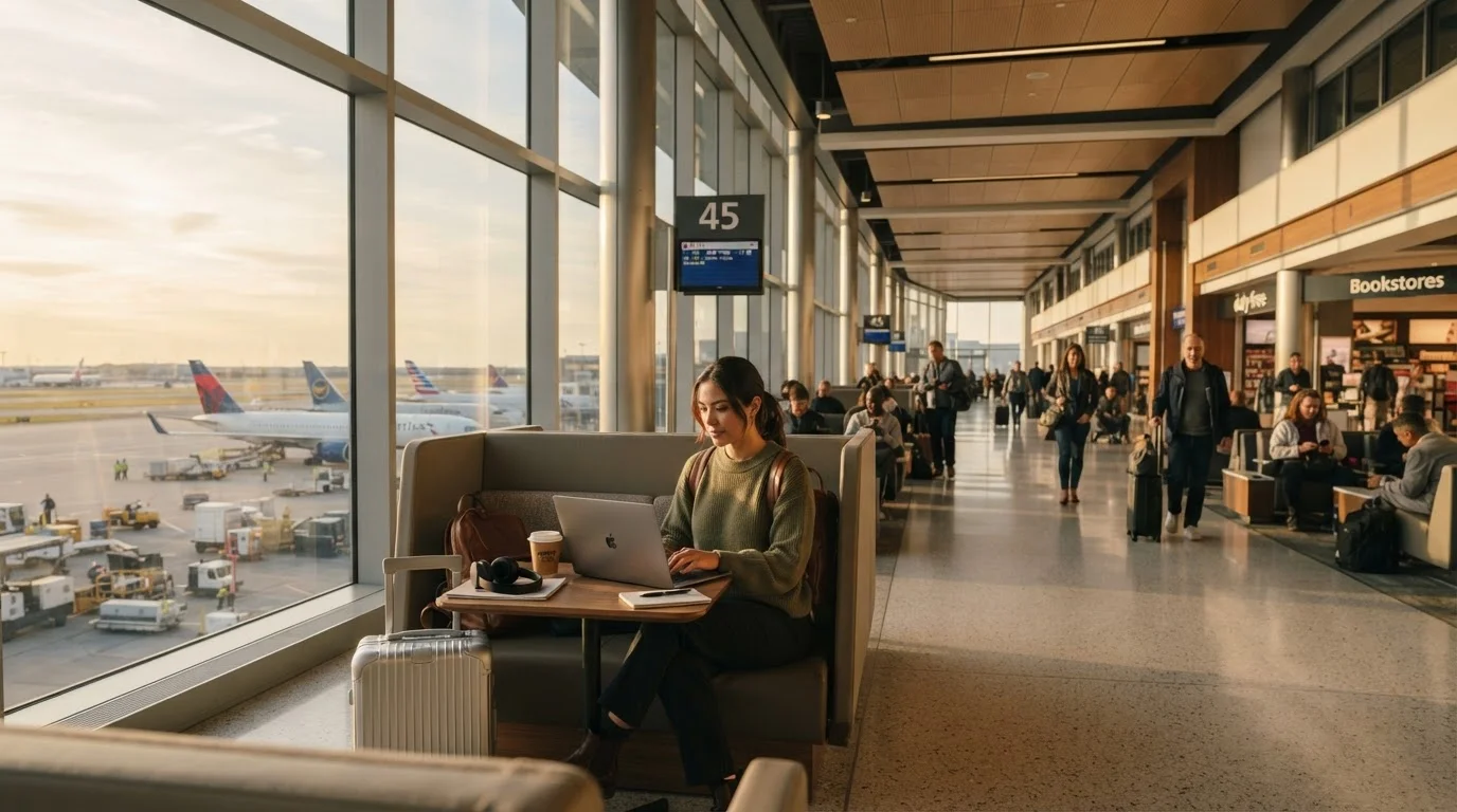 Airport Layovers: Making Productive Use of Time Between Flights