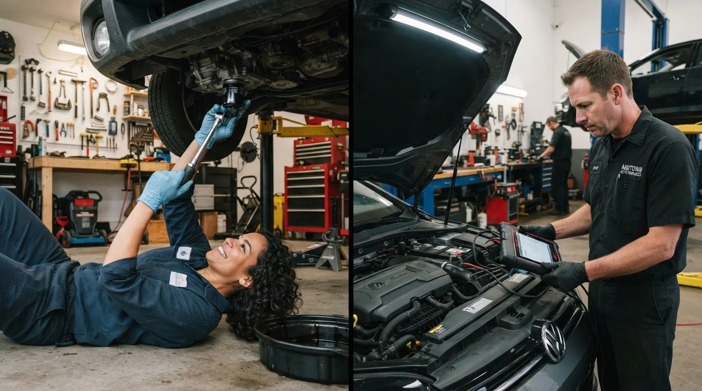 DIY Car Maintenance vs Taking It to a Mechanic