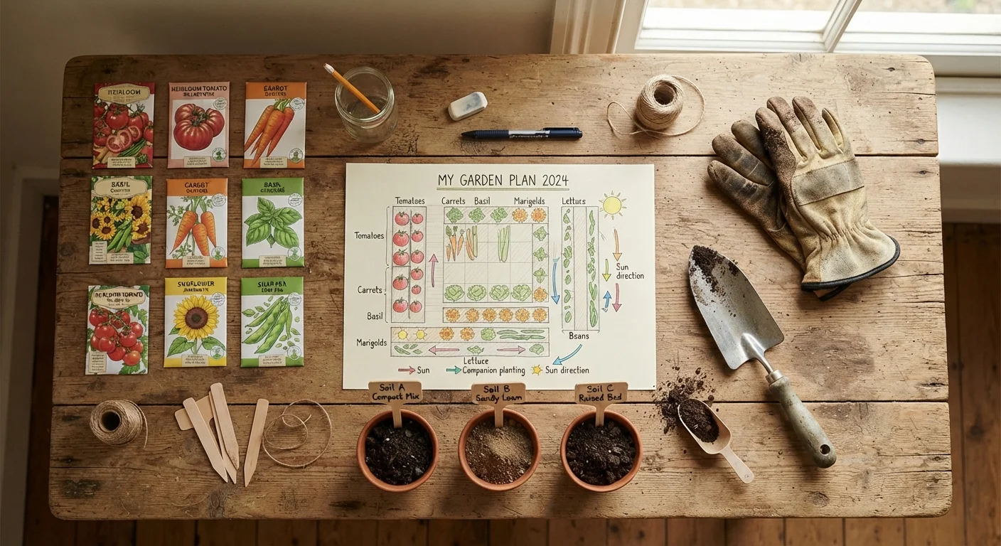 Garden Planning Before the First Seed: A Seasonal Checklist