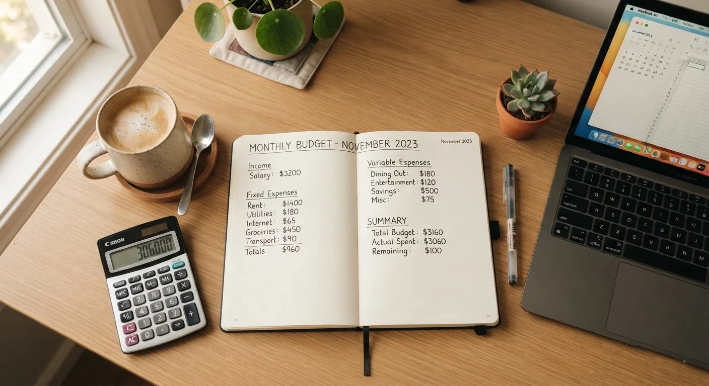 Habits That Separate People Who Stick to a Budget From Those Who Don't
