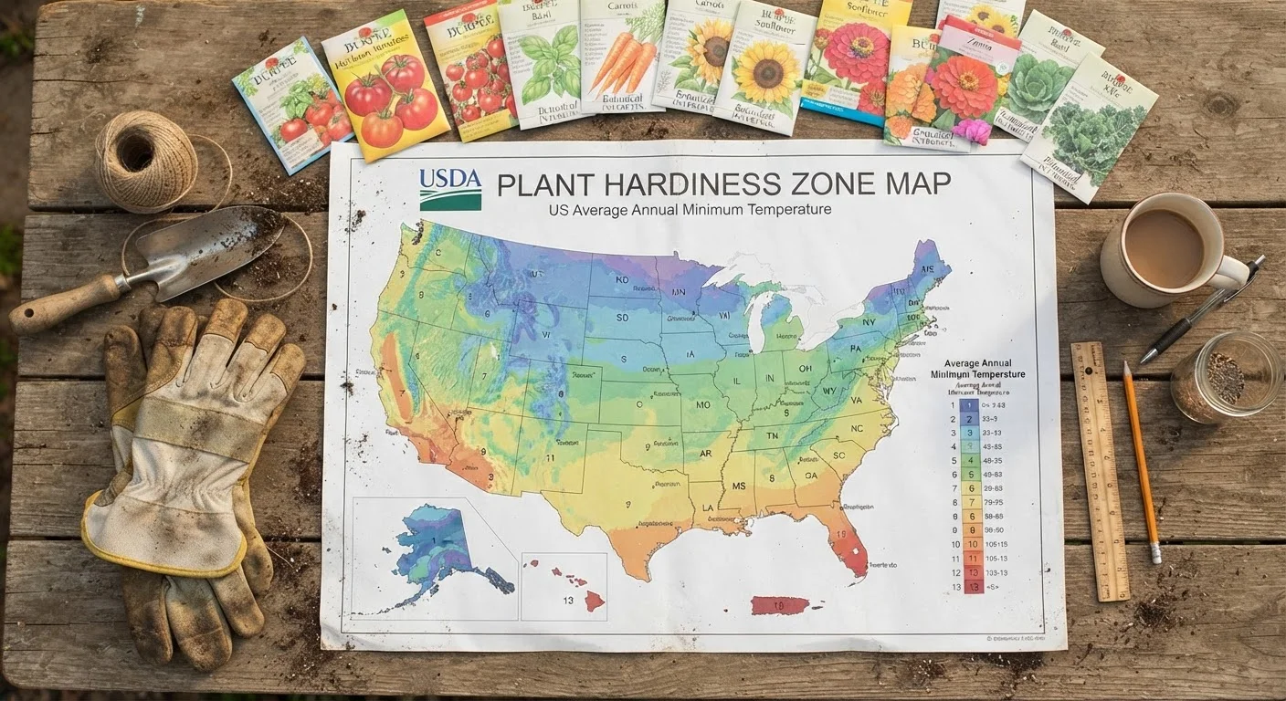 Hardiness Zones Explained: Reading the Map That Shapes What You Can Grow