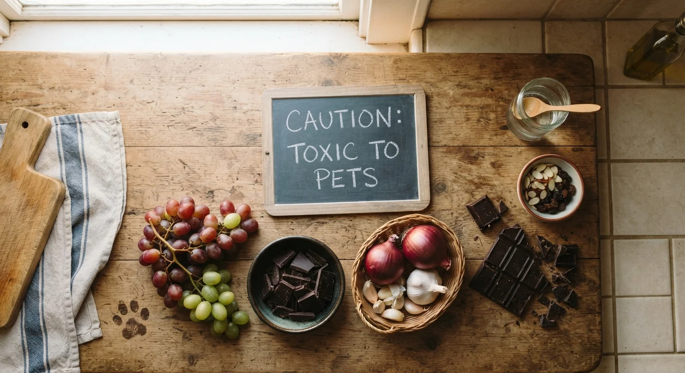 Human Foods That Are Genuinely Harmful to Dogs and Cats