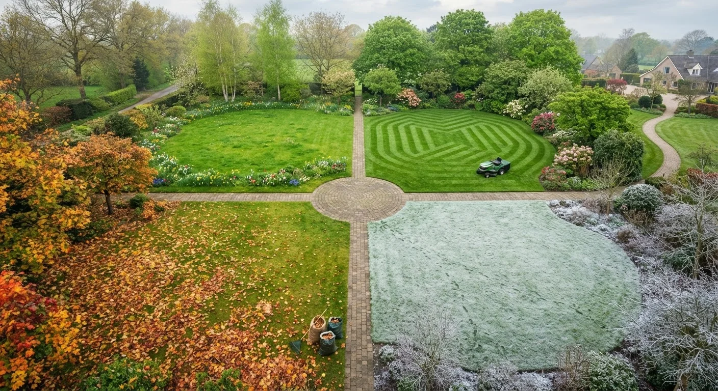 Lawn Care Through the Seasons: A Complete Year-Round Reference