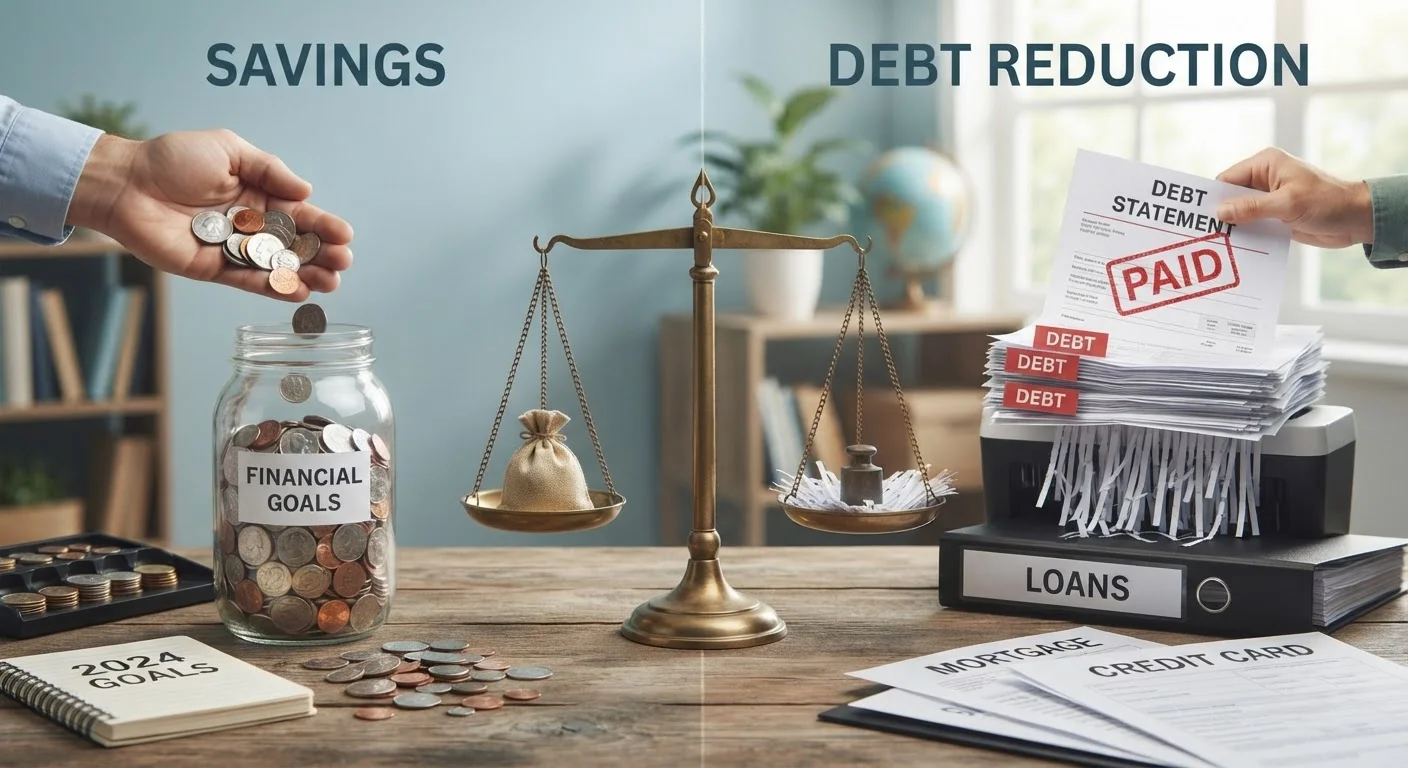 Saving for a Goal vs. Paying Down Debt: Understanding the Trade-Off