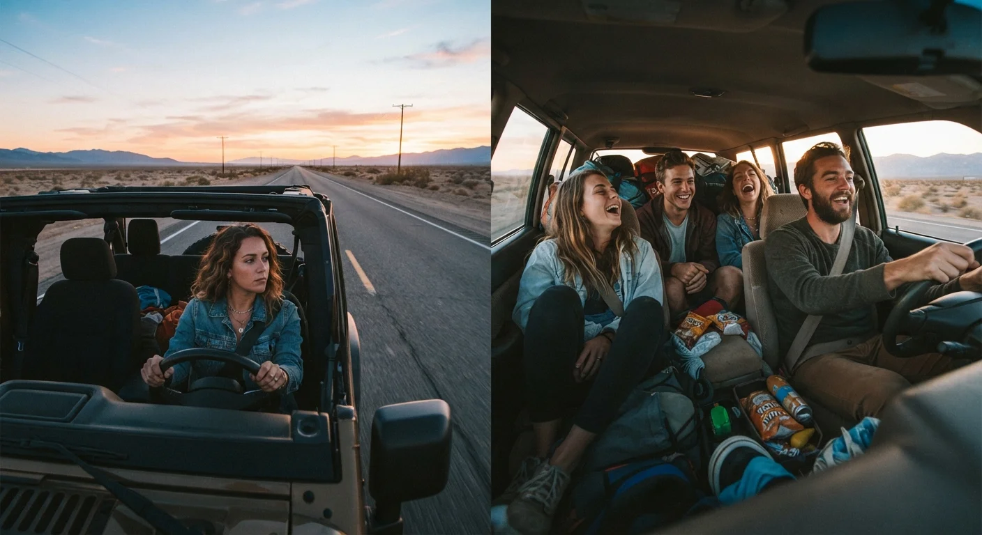 Solo Road Trips vs. Group Road Trips: How Planning Changes Depending on Your Crew