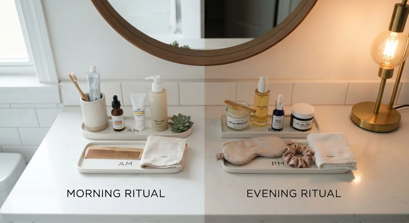 The Morning and Evening Grooming Routine: What Goes in Each