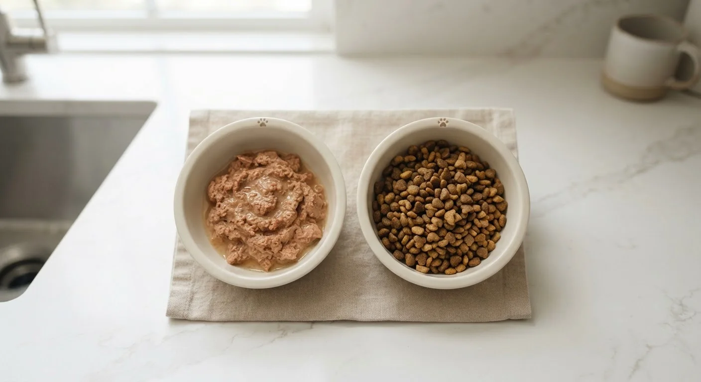 Wet Food vs. Dry Food for Cats
