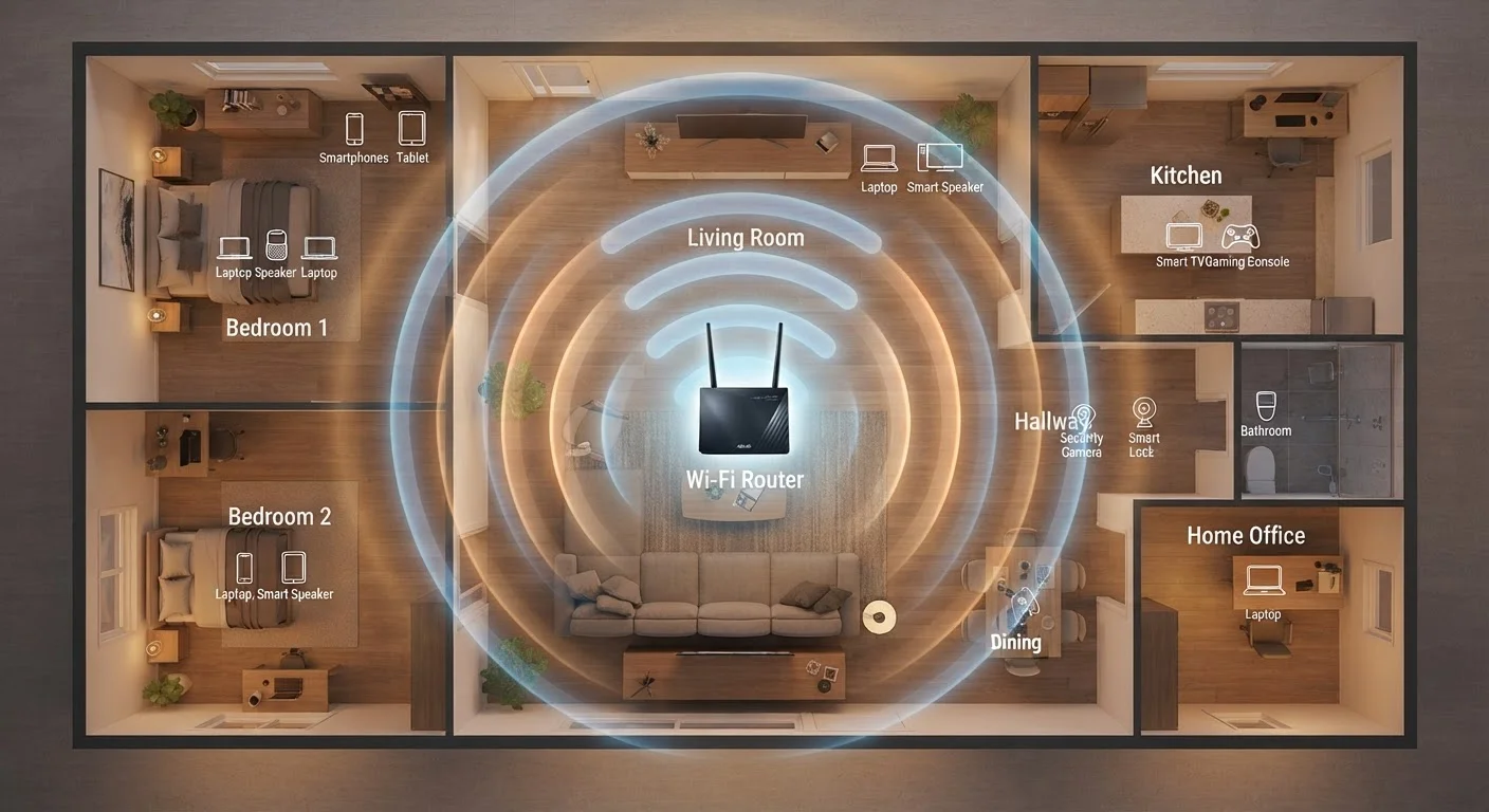 Why Your Wi-Fi Router Placement Matters More Than You Think