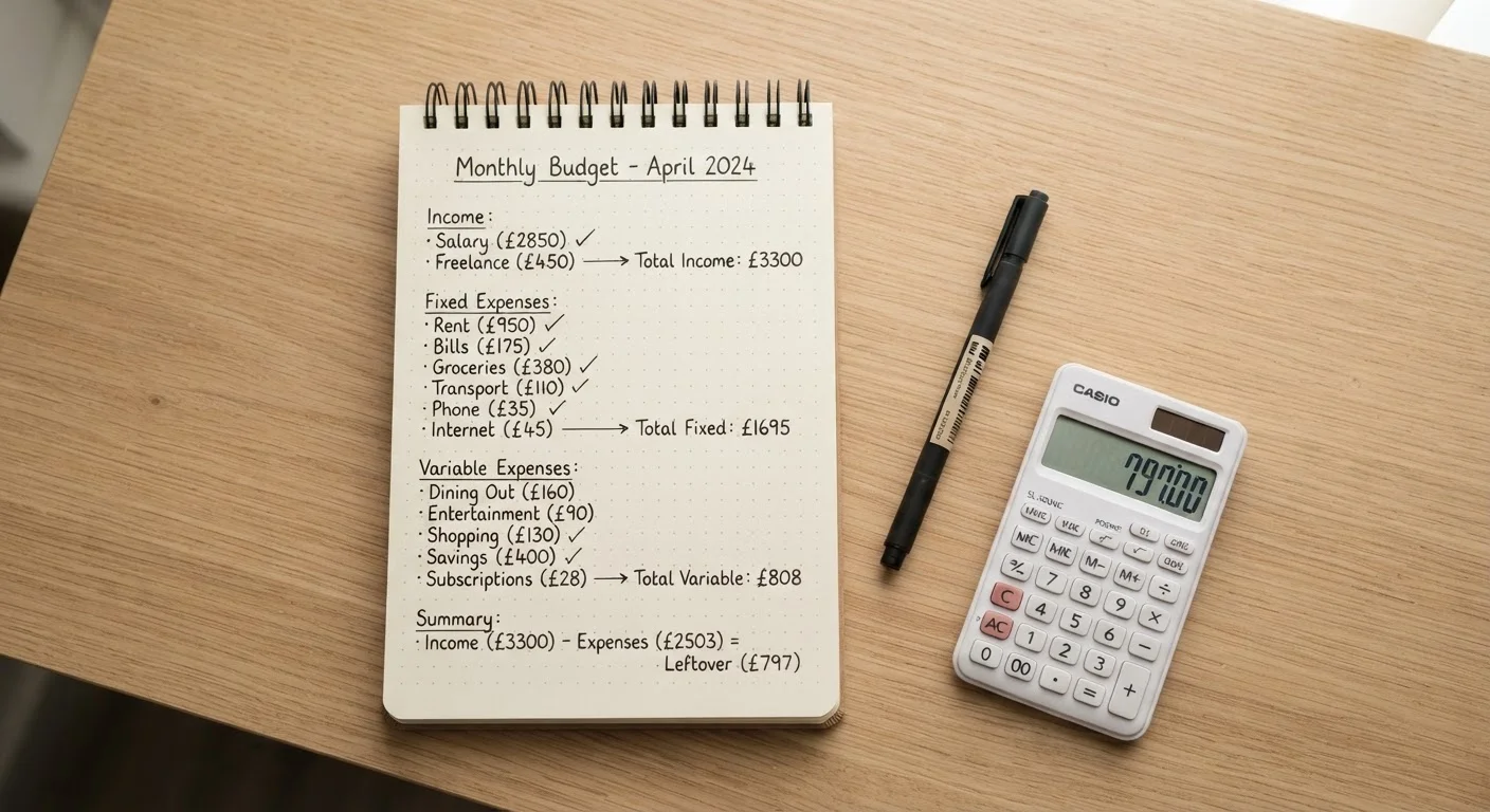 Your First Budget in Seven Steps
